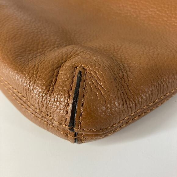 Michael Kors, small brown pebbled leather womens crossbody bag - Picture 5 of 10